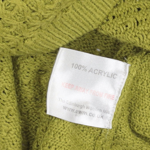 ISLE Women's Green Pullover Jumper, Size S