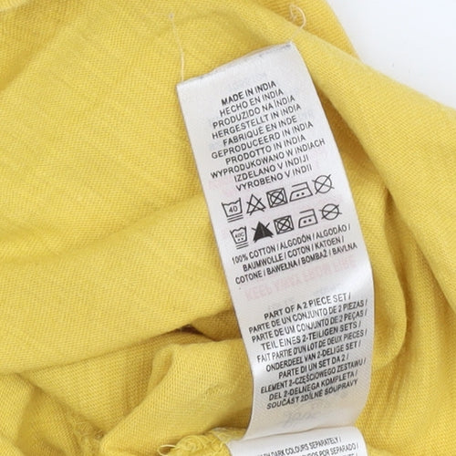 Harry Potter Teens Yellow T-Shirt in Plus Size 14-16