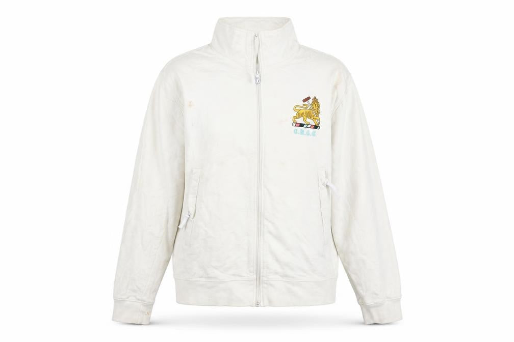 Skinfit White Cotton Unisex Jacket M Long Sleeve Casual