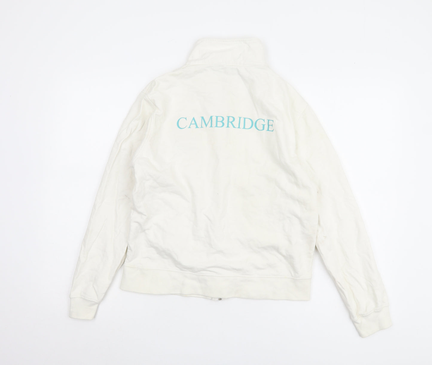 Skinfit White Cotton Unisex Jacket M Long Sleeve Casual