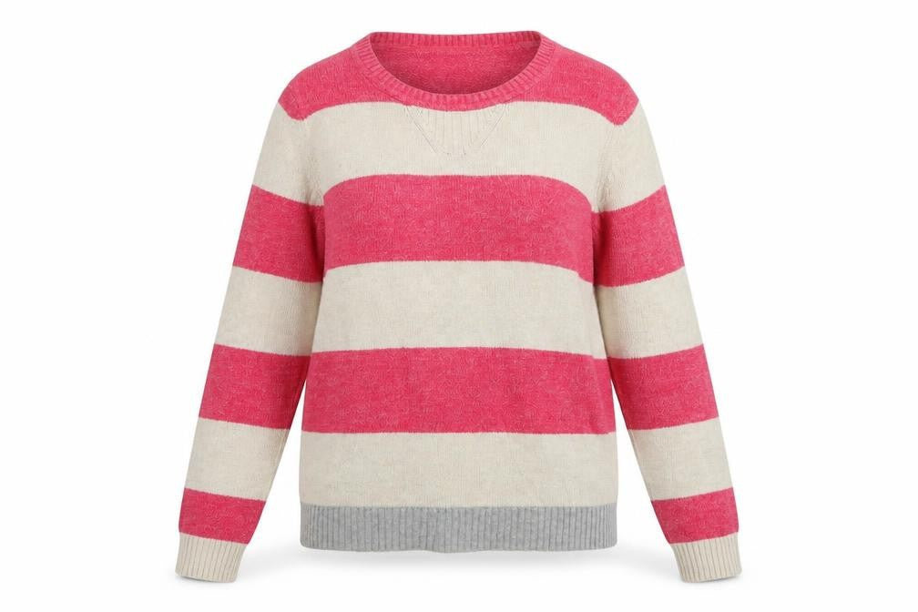 Front view of Gap Women's Red Striped jumper M