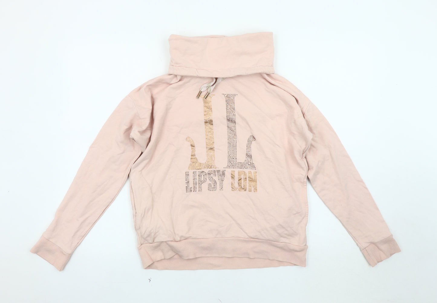 Lipsy Women's Pink Sweatshirt, Size M, Casual Style