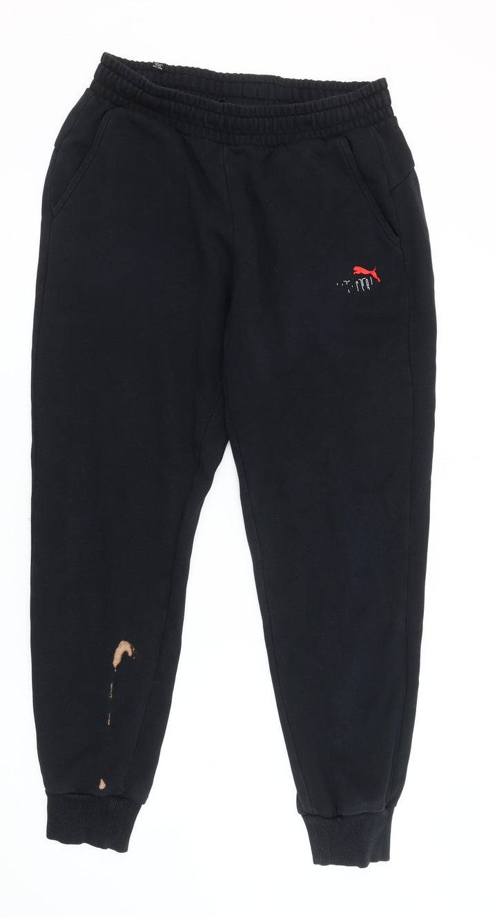 Puma Men's Black Sweatpants Size M Jogger Style