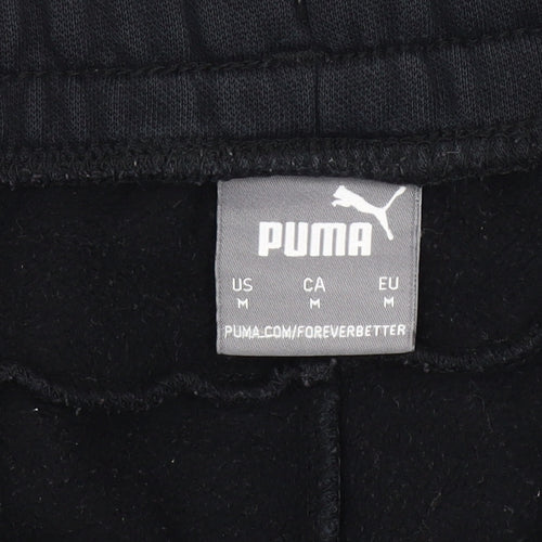 Puma Men's Black Sweatpants Size M Jogger Style