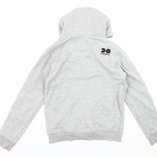 Crosshatch Men's Grey Pullover Hoodie M