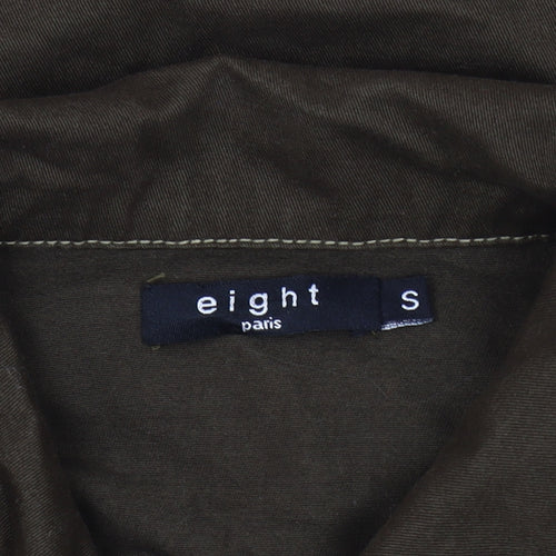 eight paris Men's Brown Embroidered Jacket S