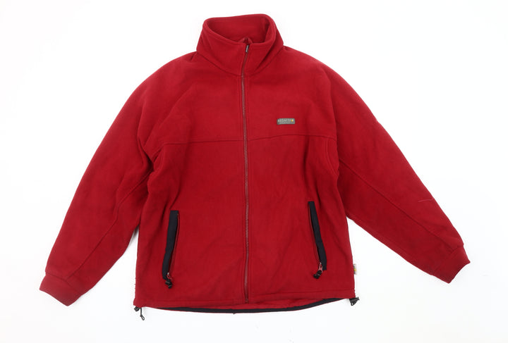 Regatta Men's Red Fleece Jacket M with Full Zip
