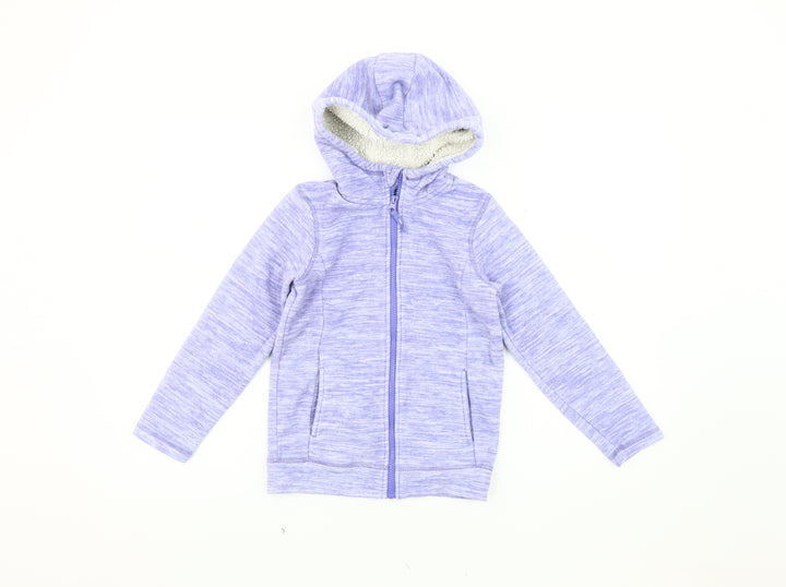 Mountain Warehouse Girls Purple Hooded Jacket 7-8 Years