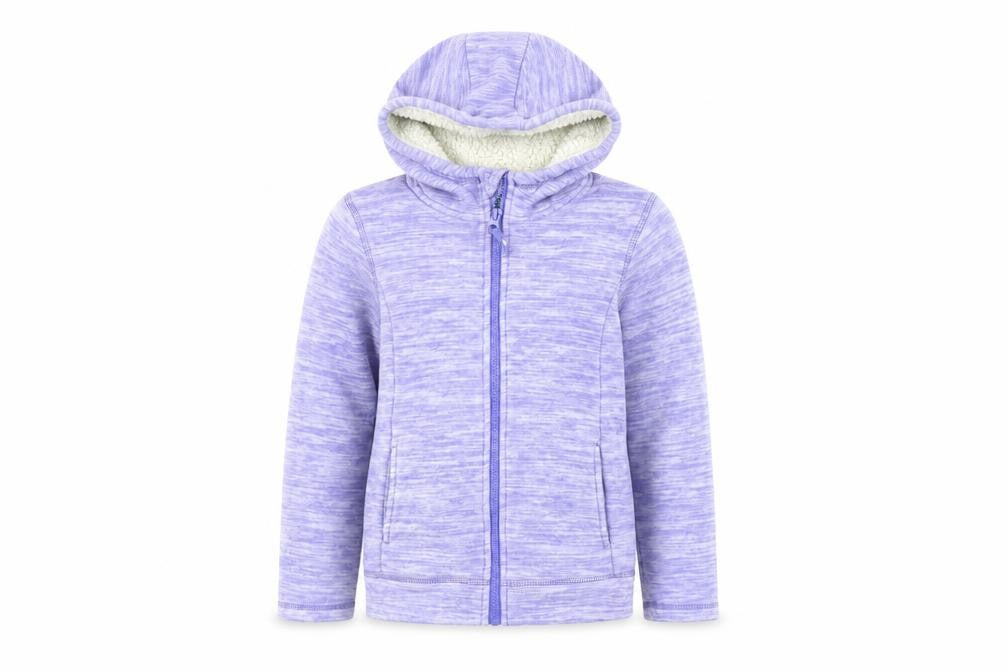 Mountain Warehouse Girls Purple Hooded Jacket 7-8 Years