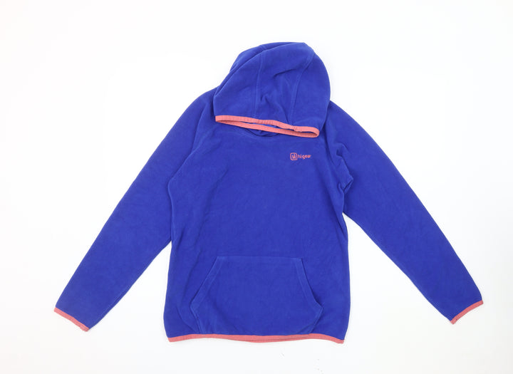 Hi Gear Women's Blue Fleece Hoodie Size 10