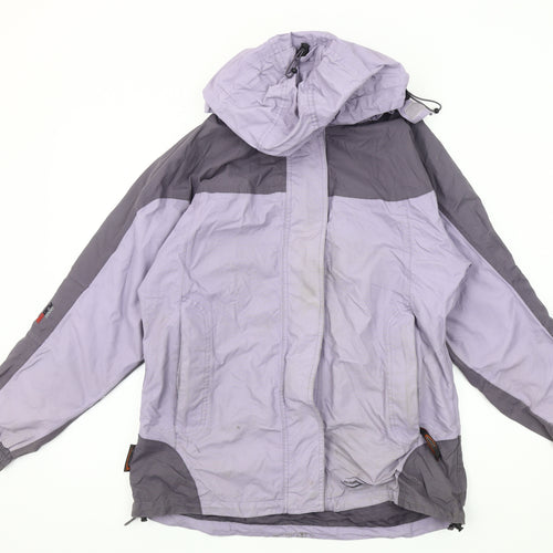 Mountainlife Women's Purple Anorak Jacket Size 12