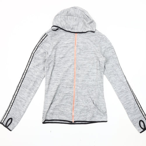 H&M Girls Grey Track Jacket Age 12-14 Sports Activewear