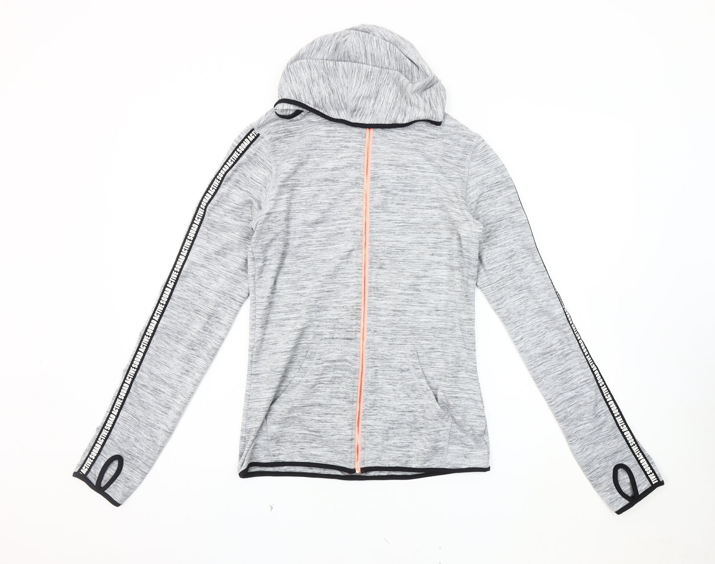 H&M Girls Grey Track Jacket Age 12-14 Sports Activewear