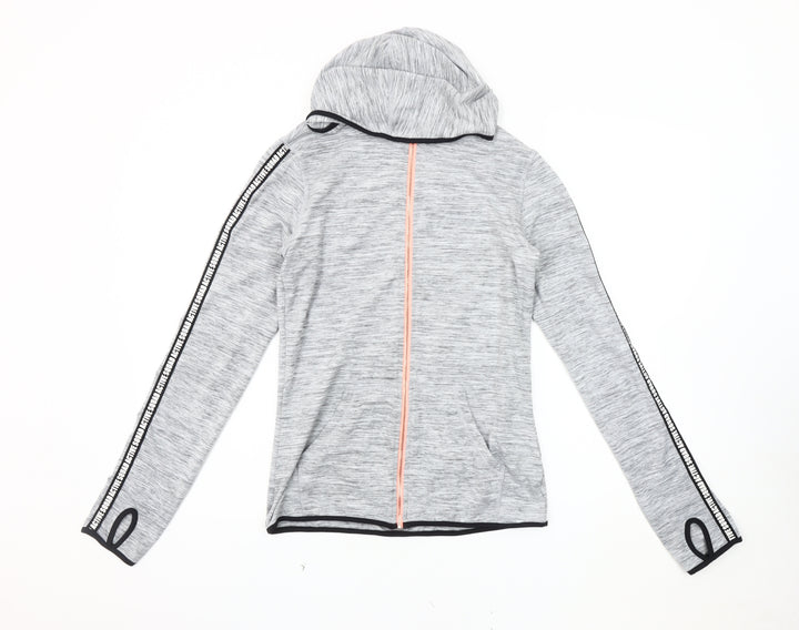 H&M Girls Grey Track Jacket Age 12-14 Sports Activewear