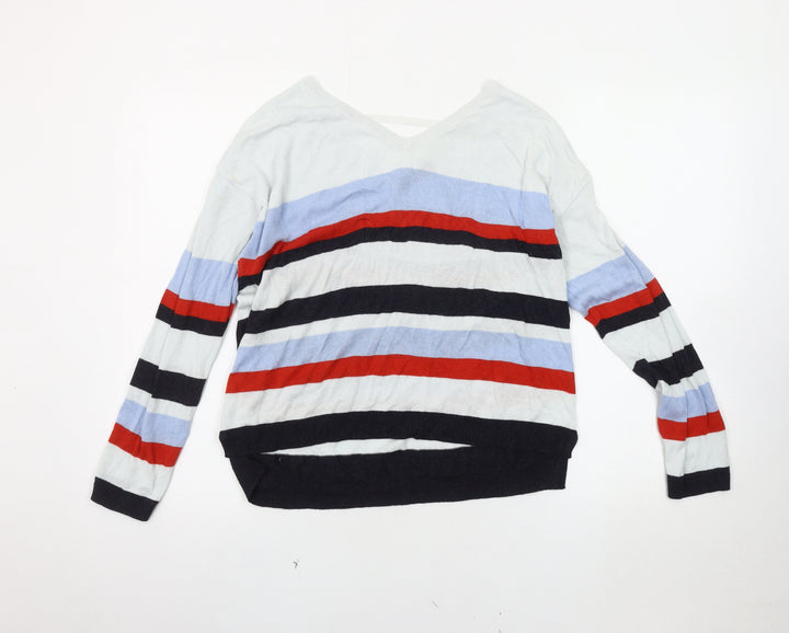 Marks and Spencer Women's Multicoloured Striped Jumper