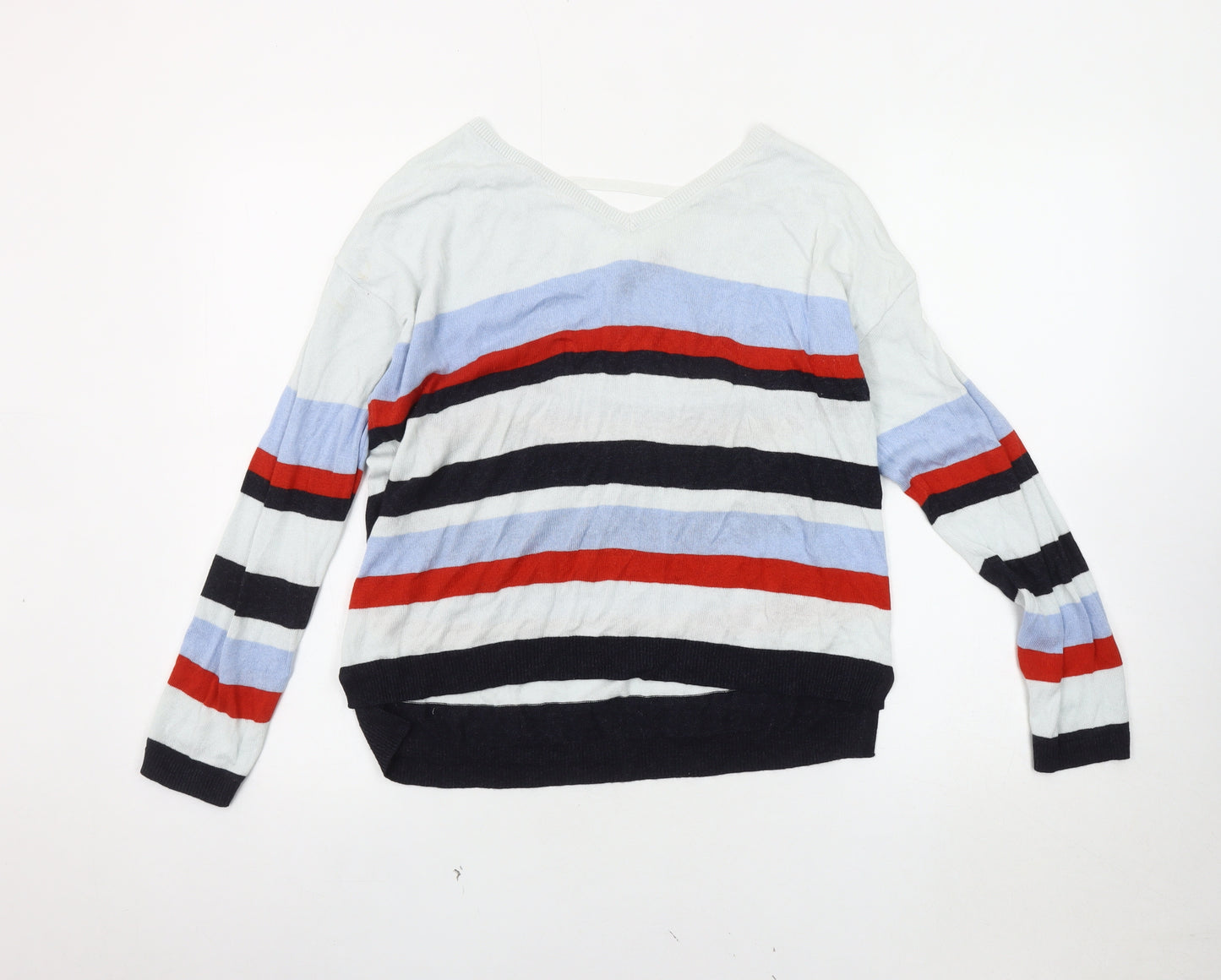 Marks and Spencer Women's Multicoloured Striped Jumper