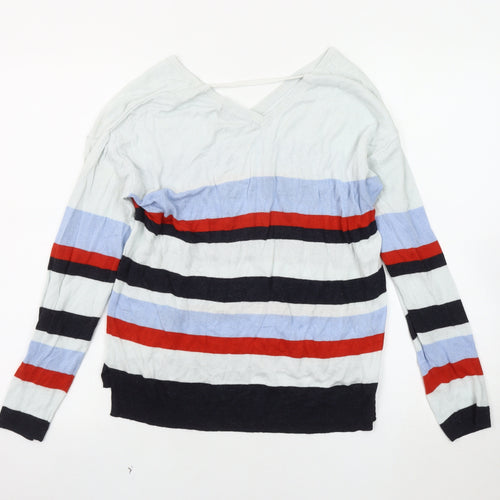 Marks and Spencer Women's Multicoloured Striped Jumper