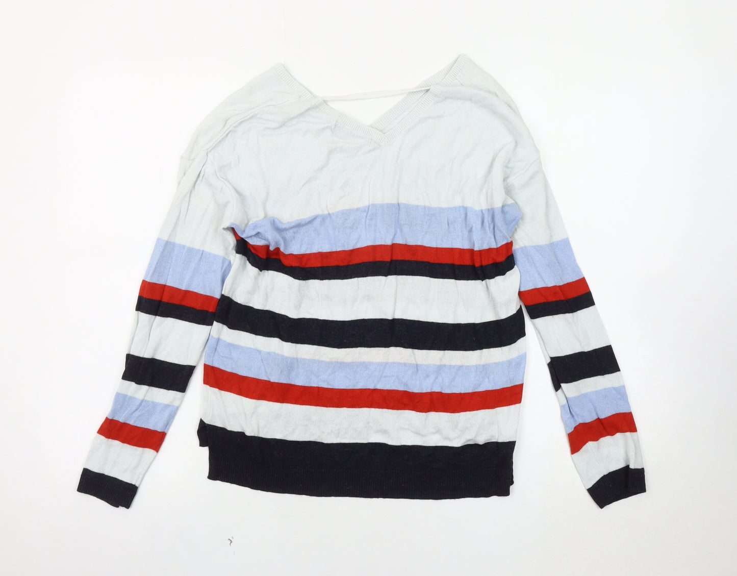 Marks and Spencer Women's Multicoloured Striped Jumper
