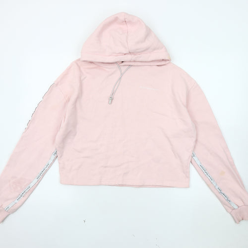 Good For Nothing Women's Pink Pullover Hoodie S