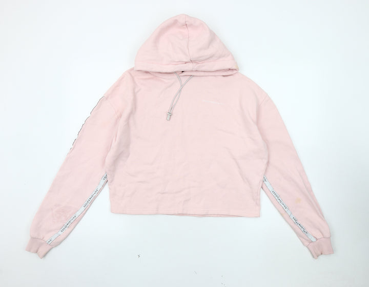 Good For Nothing Women's Pink Pullover Hoodie S