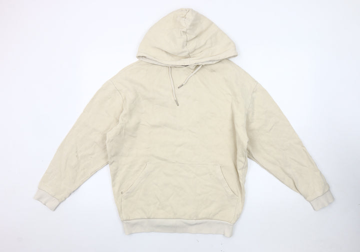 ASOS DESIGN Beige Women's 2XS Pullover Hoodie