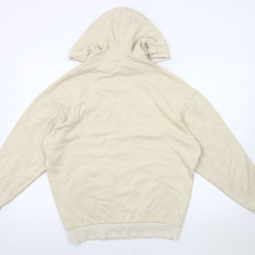 ASOS DESIGN Beige Women's 2XS Pullover Hoodie