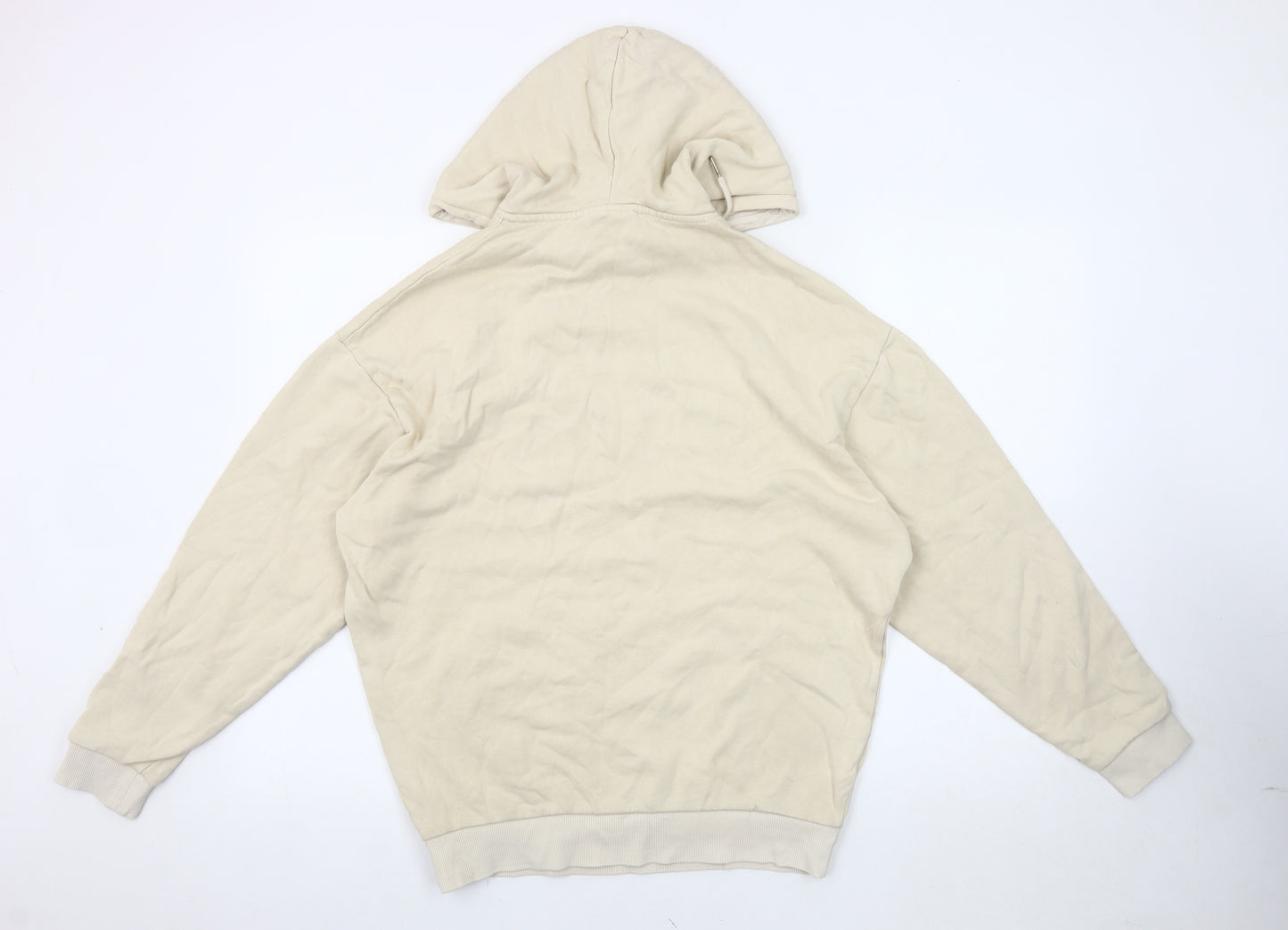 ASOS DESIGN Beige Women's 2XS Pullover Hoodie