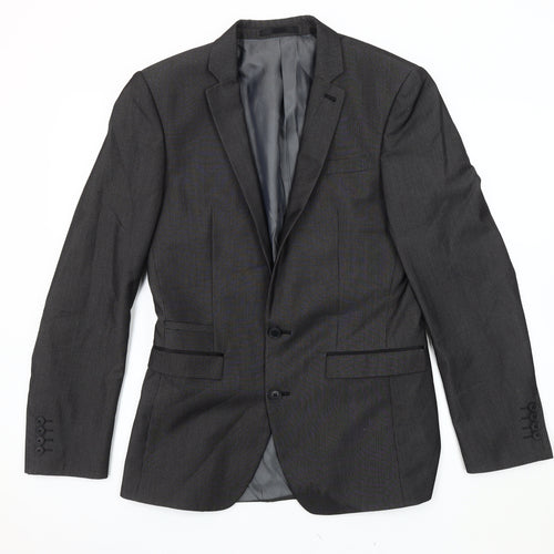 Next Men's Grey Blazer, Size 36 Regular Fit