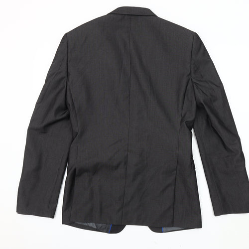 Next Men's Grey Blazer, Size 36 Regular Fit