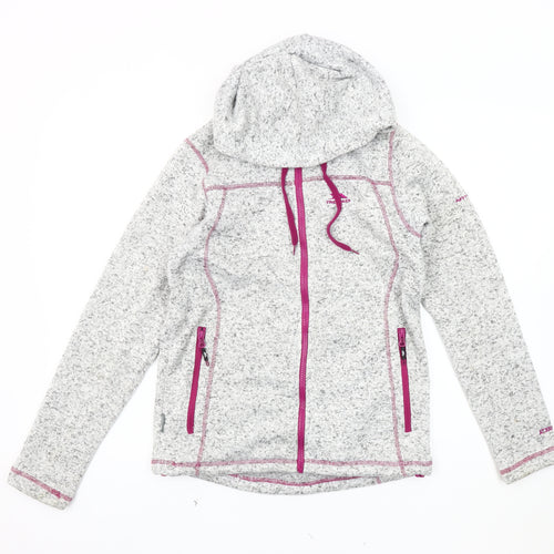 Trespass Women Grey Fleece Jacket Size S