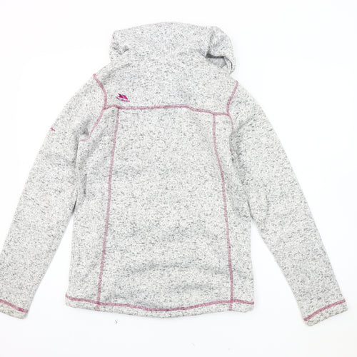 Trespass Women Grey Fleece Jacket Size S