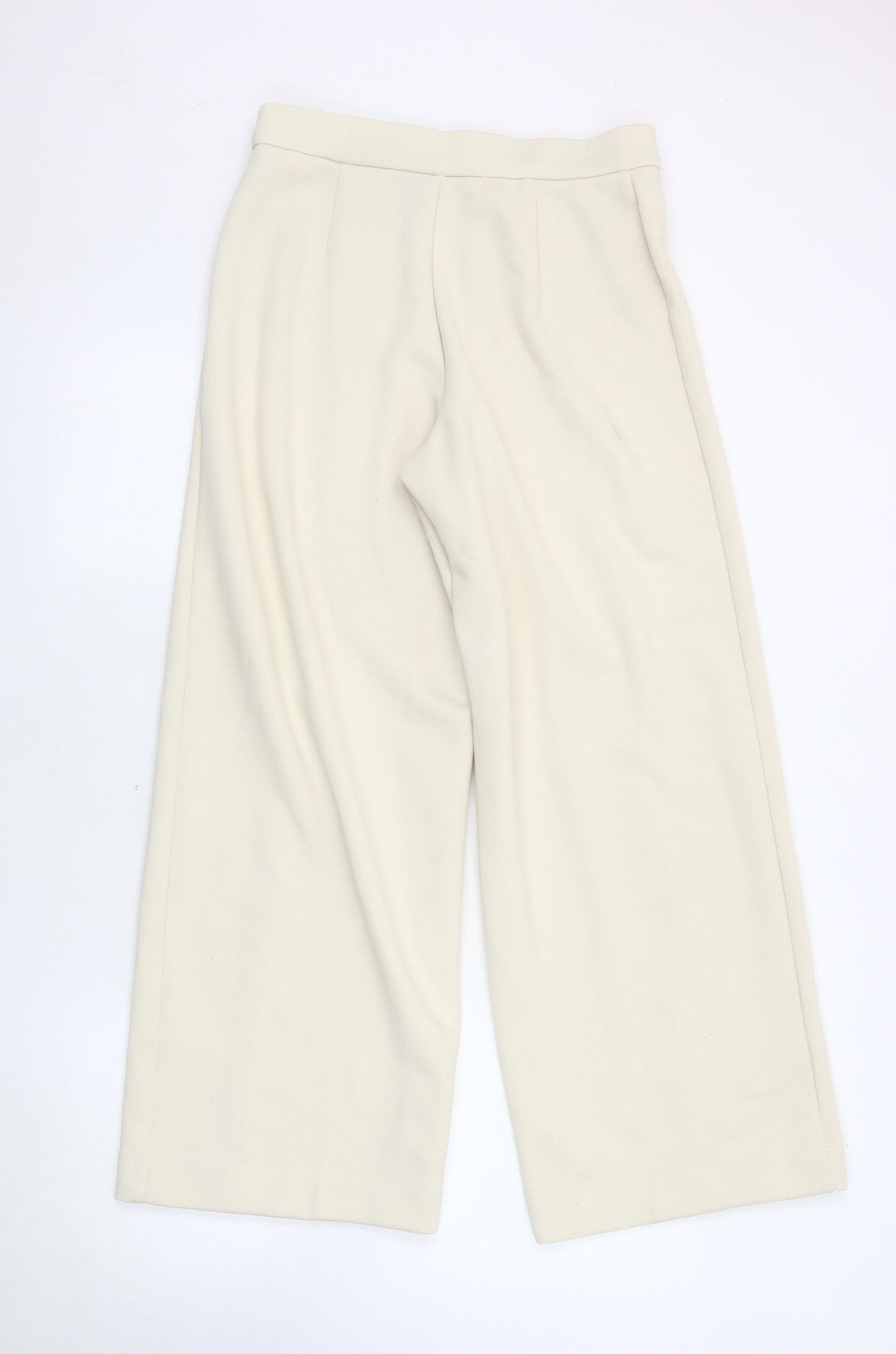 Marks and Spencer Women's Ivory Trousers Size 10