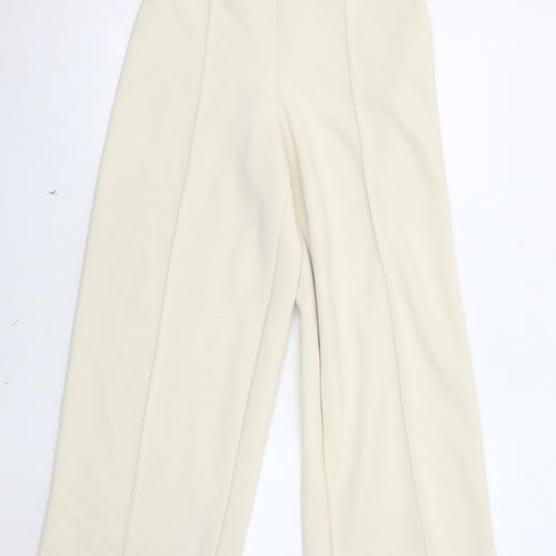 Marks and Spencer Women's Ivory Trousers Size 10