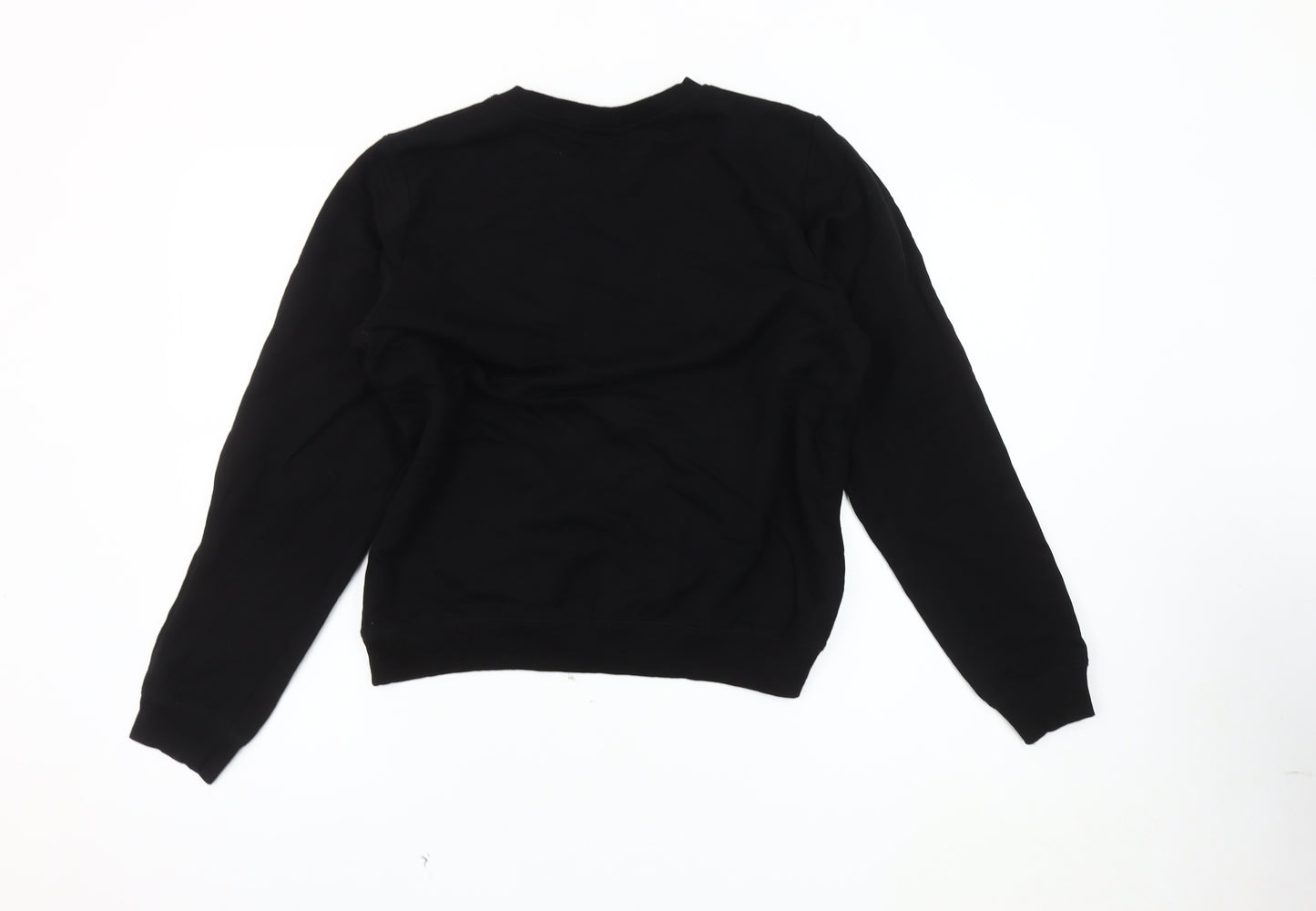 ASOS DESIGN Women's Black Pullover Sweatshirt Size 10