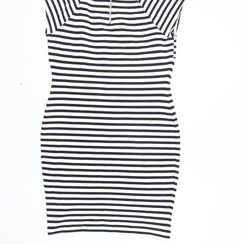 Marks and Spencer Women's Striped Sheath Dress Size 14