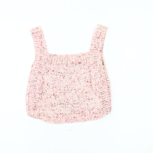 Zara Women's Pink Camisole Tank Top, Size M, Summer Essential