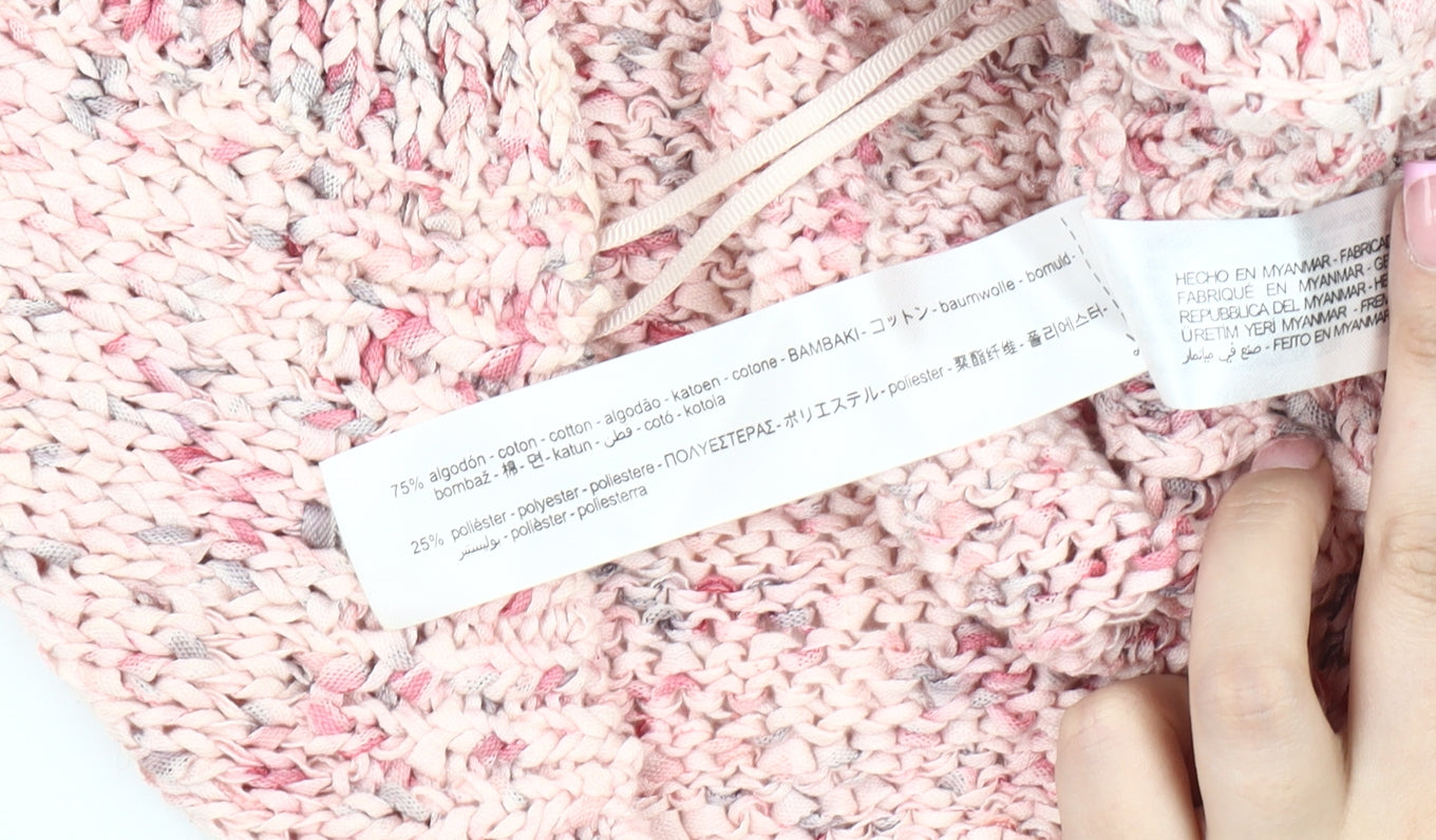 Zara Women's Pink Camisole Tank Top, Size M, Summer Essential