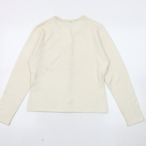 Marks and Spencer Women's Ivory Cardigan Size 12