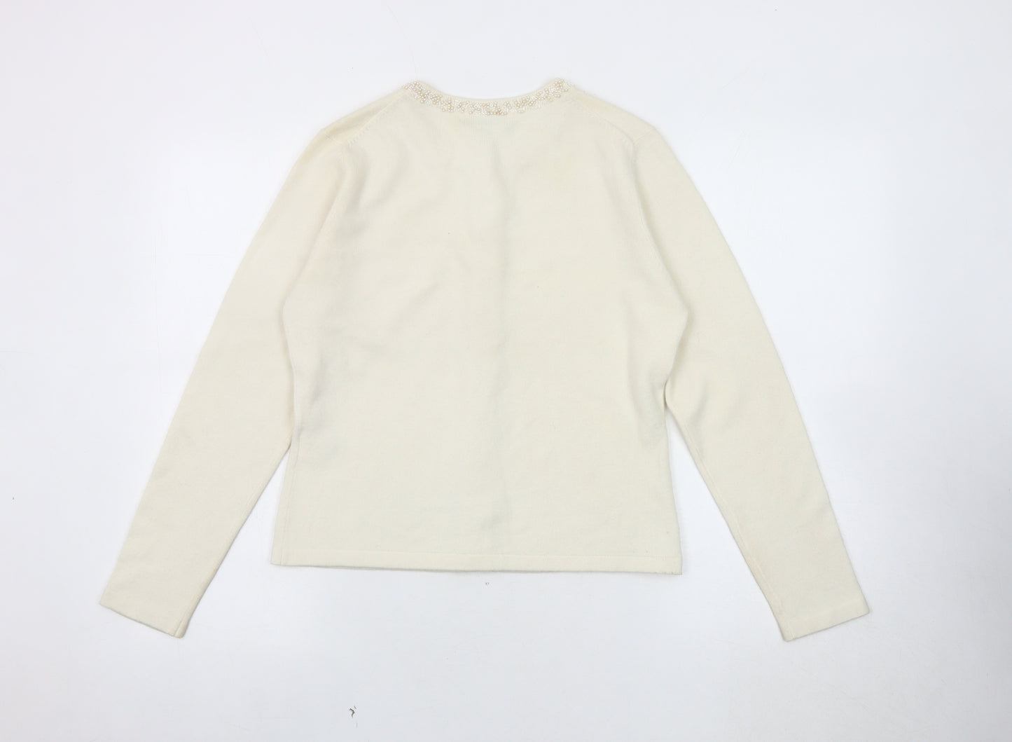 Marks and Spencer Women's Ivory Cardigan Size 12