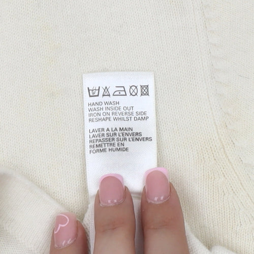 Marks and Spencer Women's Ivory Cardigan Size 12