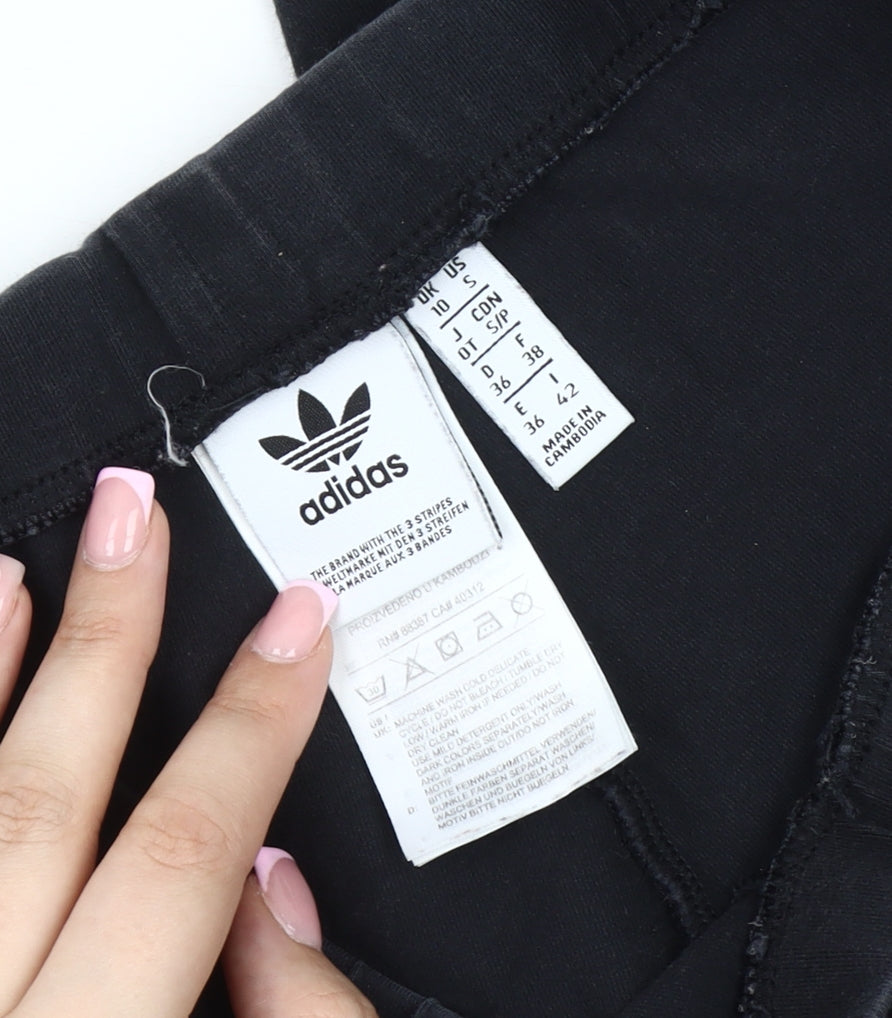 Adidas Women's Black Gym Leggings Size 10