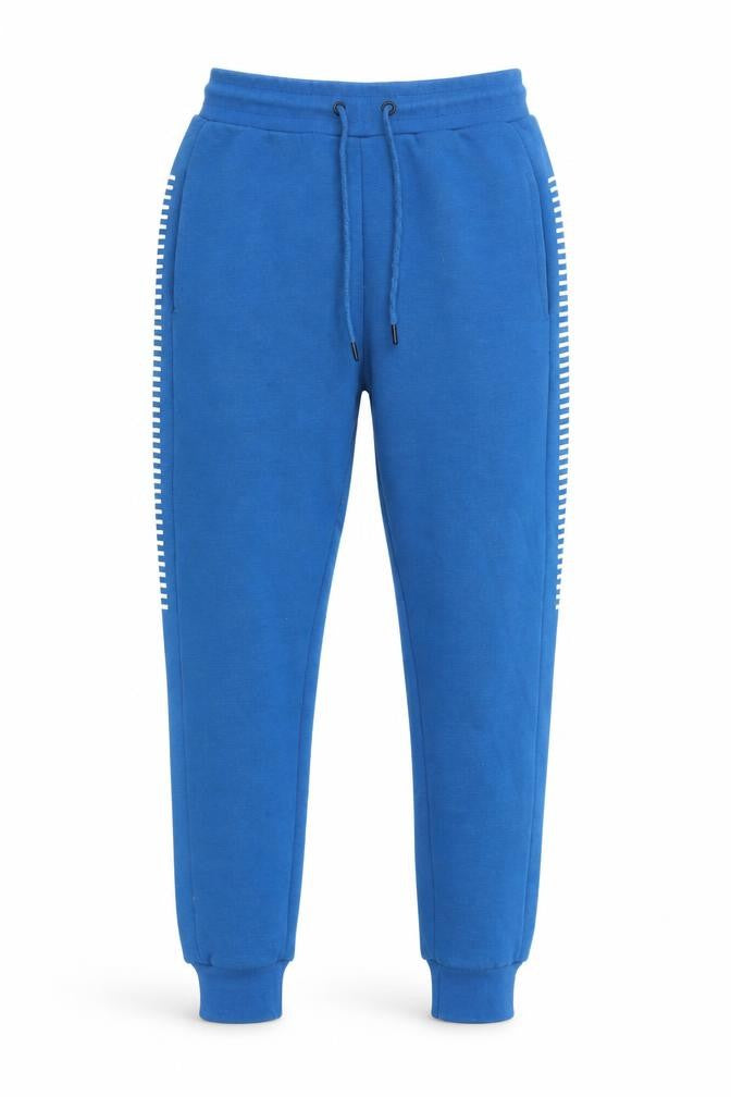 Front view of North West Blue Men's Jogger Trousers S