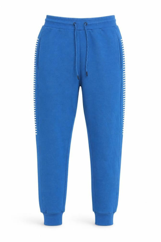 Front view of North West Blue Men's Jogger Trousers S