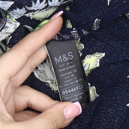 Marks and Spencer Women's Floral Skirt Size 18