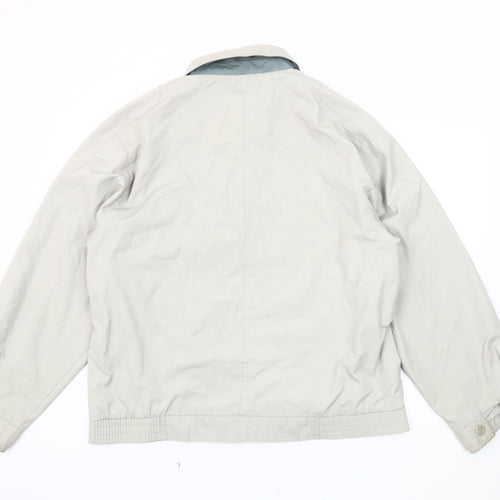 Wellington Men's Beige Casual Jacket, Size 42, Basic Style