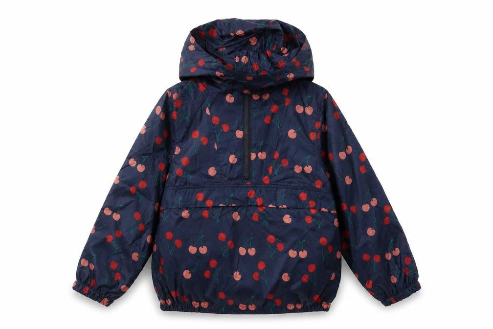 Marks and Spencer Girls Blue Hooded Anorak 7-8 Years
