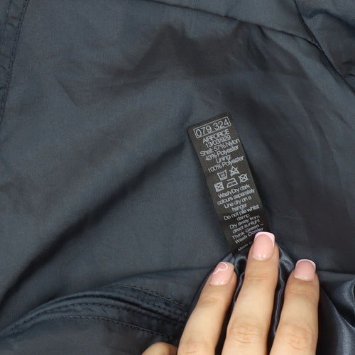 M & Co Women's Blue Parka Jacket Size 20