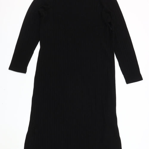Marks and Spencer Women's Black Knit Dress Size 16