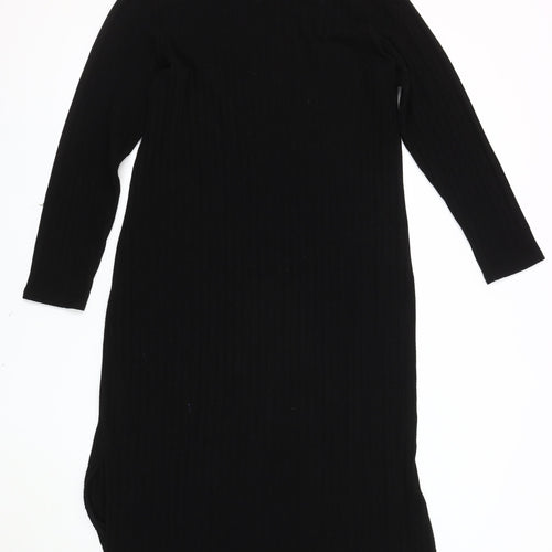 Marks and Spencer Women's Black Knit Dress Size 16