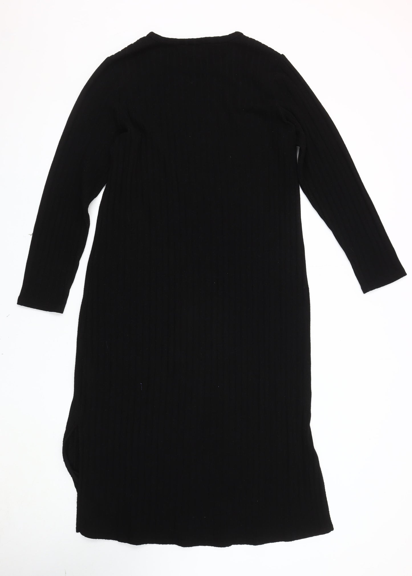 Marks and Spencer Women's Black Knit Dress Size 16